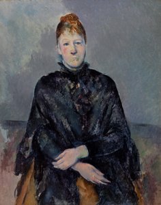 セザンヌ夫人 作： Paul Cézanne